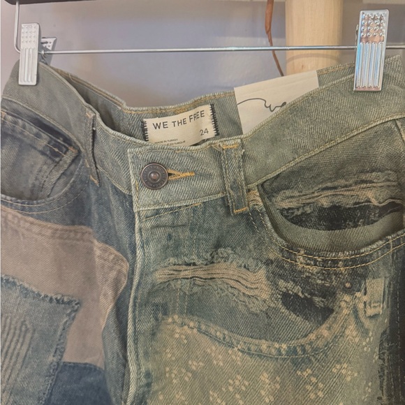 We The Free Printed Illusions Jeans - Picture 5 of 6